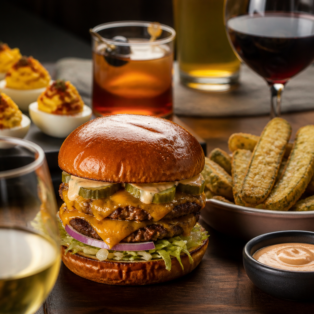 BRGR Kitchen + Bar Happy Hour at BRGR Kitchen + Bar